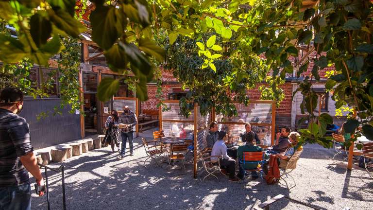 Drakes Dealership Beer Garden March 2021 768x432