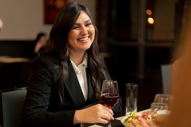 work colleagues in a restaurant celebrating conclu 2024 02 07 20 26 57 utc 768x512