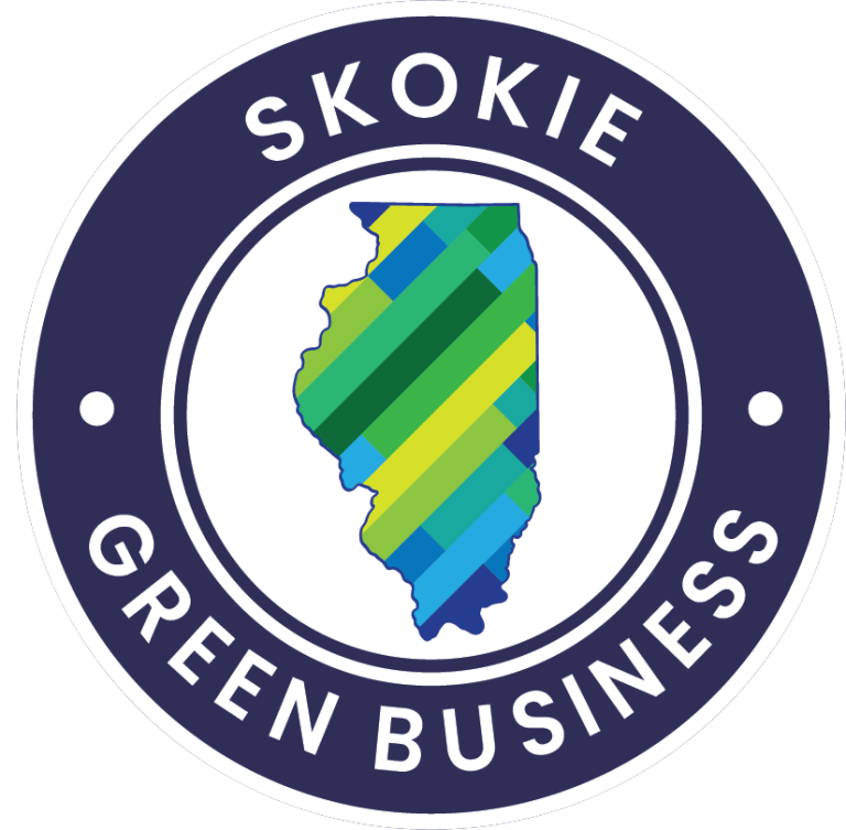 SkokieGreenBusinessDigitalDecal 768x753