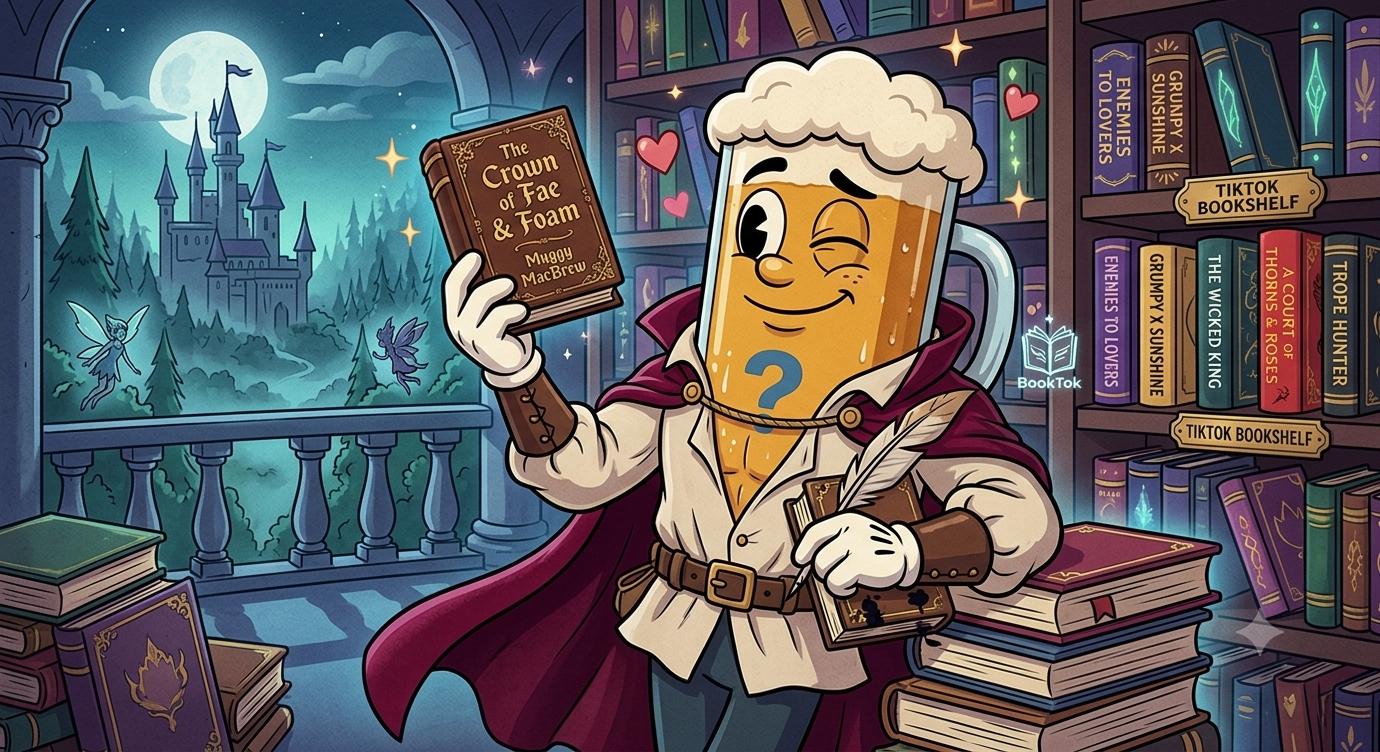 Muggy is getting ready for some Romantasy trivia